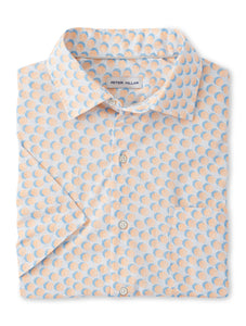 Peter Millar Throwing Shade Cotton-Stretch Sport Shirt